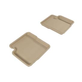 3D MAXpider 2nd Row Kagu Tan Floor Liners