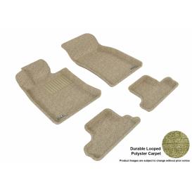 3D MAXpider 1st & 2nd Row Classic All-Weather Tan Floor Liners