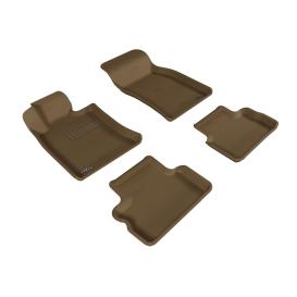 3D MAXpider 1st & 2nd Row Kagu Tan Floor Liners