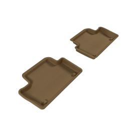 3D MAXpider 2nd Row Kagu Tan Floor Liners