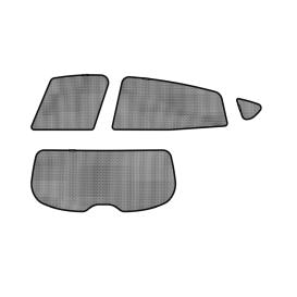 3D MAXpider SolTect Custom-Fit Black Side and Rear Window Sunshades