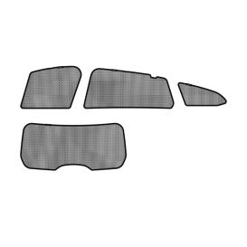 3D MAXpider SolTect Custom-Fit Black Side and Rear Window Sunshades