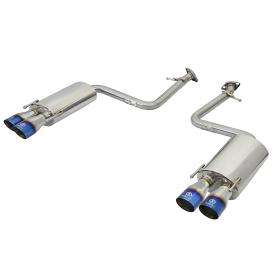 Takeda 2" 304 Stainless Steel Axle-Back Exhaust System w/ Blue Flame Tip