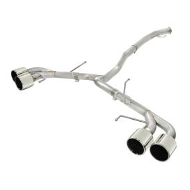 3" to 2-1/2" 304 Stainless Steel Cat-Back Exhaust System w/ Polish Tip