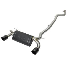 aFe MACH Force-Xp Stainless Steel Cat-Back Exhaust System w/ Black Tips