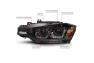 Anzo Driver and Passenger Side U-Bar Style Projector Headlights (Black Housing, Clear Lens) - Anzo 121504