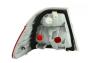 Anzo Driver and Passenger Side Tail Lights (Chrome Housing, Red/Clear Lens) - Anzo 221218