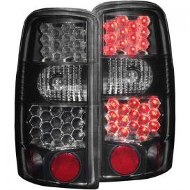Anzo Driver and Passenger Side LED Tail Lights (Black Housing, Smoke Lens)
