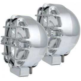 Anzo 4" Chrome Round HID Off Road Light With Lens Protector
