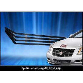 APS 1-Pc Black Powder Coated Horizontal Billet Lower Bumper Grille