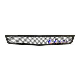 APS 1-Pc Black Powder Coated 1.8mm Wire Mesh Lower Bumper Grille