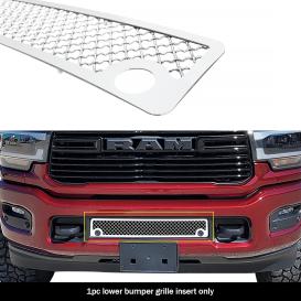 1-Pc Chrome 2.5mm Wire Mesh Lower Bumper Grille