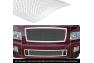 APS 2-Pc Chrome Polished 1.8mm Wire Mesh Main Upper and Lower Bumper Grille - APS GR14GGI03T