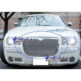 APS 1-Pc Chrome Polished 2.5mm Wire Mesh Main Upper Grille