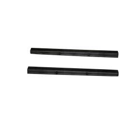 AVS Black Stepshield Door Sill Plates