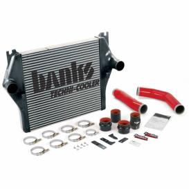 Banks Power Techni-Cooler Intercooler Includes Powder Coated Red Boost Tubes