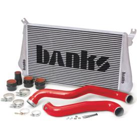 Banks Power Techni-Cooler Intercooler Includes Powder Coated Red Boost Tubes