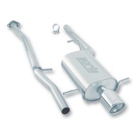 S-Type Cat-Back Exhaust System with Single Left Rear Exit