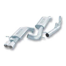 S-Type Cat-Back Exhaust System with Dual Left Rear Exit