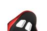 Cipher Auto CPA1018 Black and Red Cloth Racing Seats - Cipher Auto CPA1018FRDBK