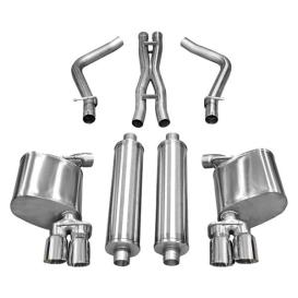 Corsa 2.5" Cat-Back Xtreme Dual Rear Exit Exhaust With Twin 3.0" Tip