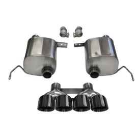 Corsa 2.75" Valve-Back Xtreme Dual Rear Exit Exhaust With Quad 4.5" Tip