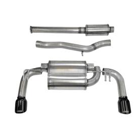 Corsa 3.0" Cat-Back Sport Dual Rear Exit Exhaust With Single 4.5" Tip