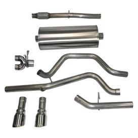 Corsa 3.0" Cat-Back Sport Dual Rear Exit Exhaust With Single 4.0" Tip