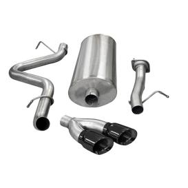 3.0" Cat-Back Sport Single Side Exit Exhaust With Twin 4.0" Tip