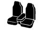 Fia Wrangler Saddle Blanket Custom Fit Wine Front Seat Covers - Fia TR47-61 WINE