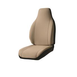 Fia Seat Protector Poly-Cotton Universal Fit Taupe Front Seat Covers