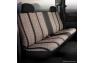 Fia Wrangler Saddle Blanket Custom Fit Black Front Seat Covers - Fia TR48-6 BLACK