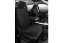 Fia Wrangler Saddle Blanket Custom Fit Solid Black Front Seat Covers - Fia TRS49-75 BLACK