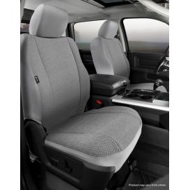 Fia Wrangler Saddle Blanket Custom Fit Solid Gray Front Seat Covers