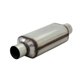 Flowmaster Super HP-2 Muffler 304S - 2.50 Center In. 2.50 Center Out - Aggressive Sound