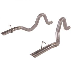 Flowmaster Prebent Tailpipes - 3.00 in. Rear Exit w/stainless tips - Pair