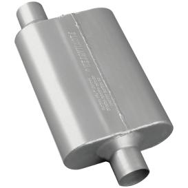 Flowmaster 40 Series Muffler - 2.25 Offset In / 2.25 Center Out - Aggressive Sound