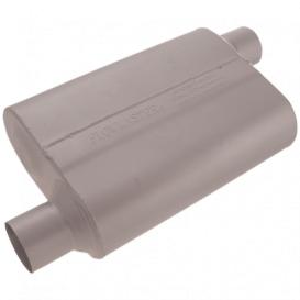 Flowmaster 40 Series Muffler - 2.50 Offset In / 2.50 Offset Out - Aggressive Sound
