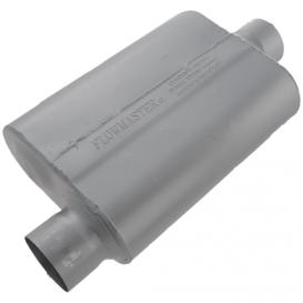 Flowmaster 40 Series Muffler - 3.00 Offset In / 3.00 Center Out - Aggressive Sound