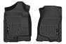 Husky Liners WeatherBeater 1st Row Black Floor Liners - Husky Liners 18201