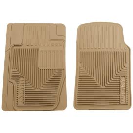 Husky Liners Heavy Duty 1st Row Tan Floor Liners