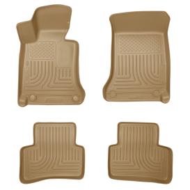 Husky Liners WeatherBeater 1st & 2nd Row Tan Floor Liners