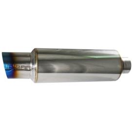 Injen SES Series 60mm Muffler w/ Titanium Burnt Tip