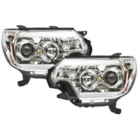 IPCW Chrome Halo Projector Headlights With LED DRL