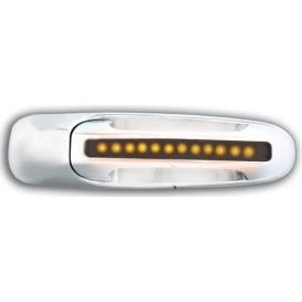 IPCW Amber LED/Smoke Lens Front Chrome LED Door Handle