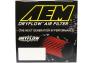 AEM Oval Tapered DryFlow Air Filter - AEM 21-2127DK