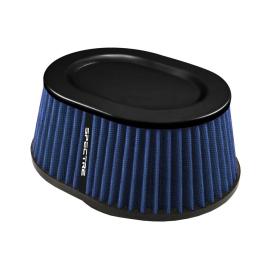 Spectre 4" Blue Oval Tapered Conical Filter