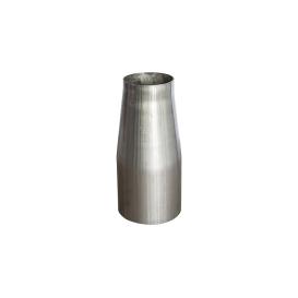 3" x 3-1/2" 304 Stainless Steel Steel Reducer Cone - 6" Long