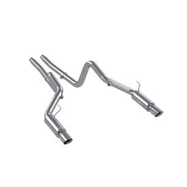 MBRP XP Series Stainless Steel Race Version Cat-Back Exhaust System with Dual Split Rear Exit