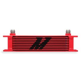 Red 10-Row Oil Cooler